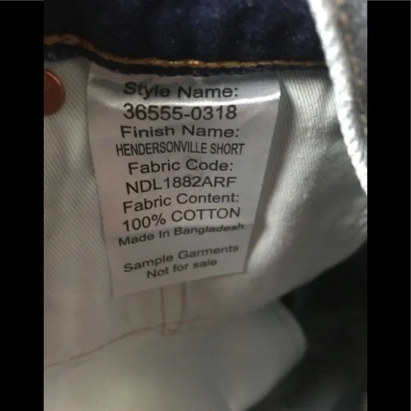 LEVI’S 511 Slim Fit Hendersonville Distressed Jean - Picture 6 of 10